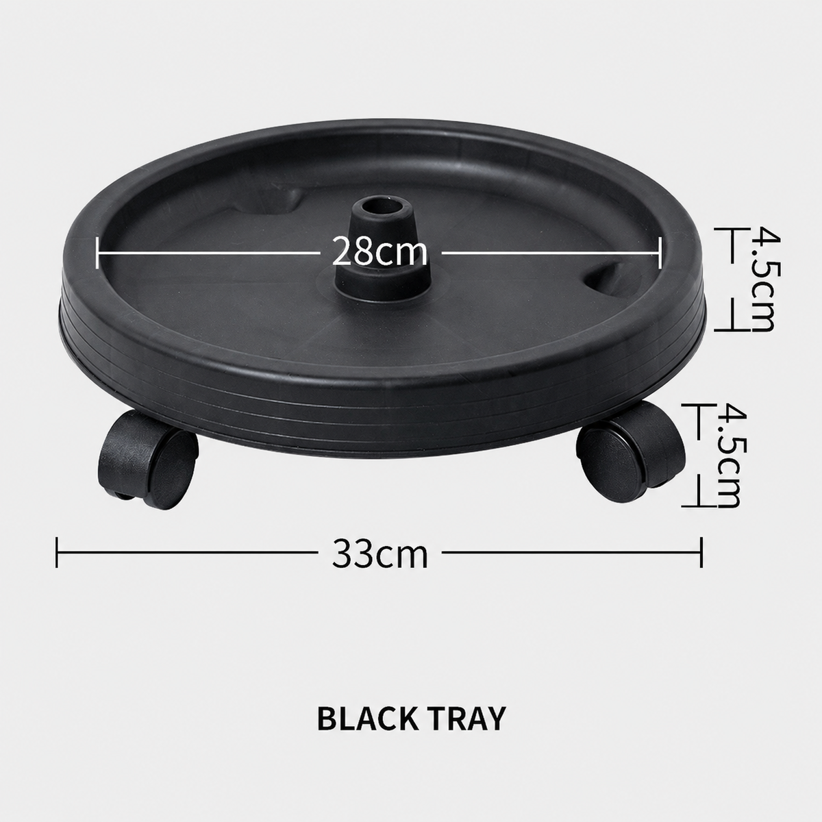 Stackable Vertical Planter with Wheels & Smart Drainage