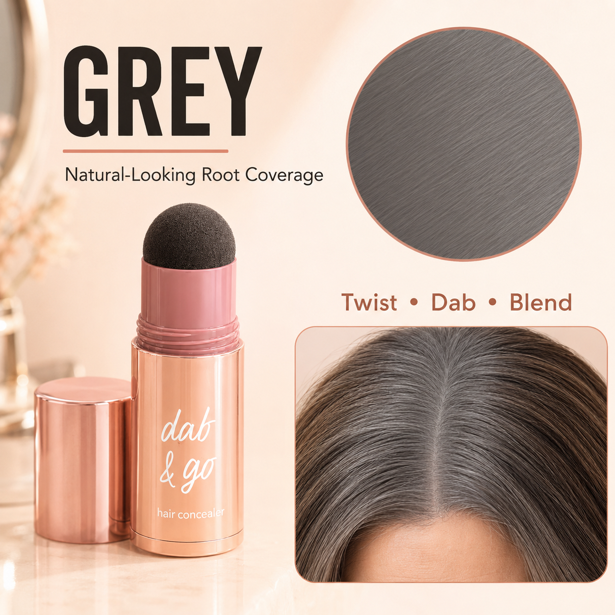 ✨ Instant Hairline Concealer Stick Waterproof Root Cover Up Powder 💖
