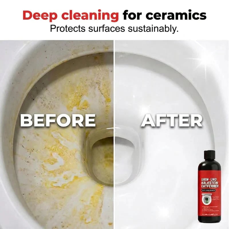 💎 Heavy-Duty Toilet Cleaner 🧪 Melts Away Years of Urine Scale & Limescale ✨ No More Scrubbing