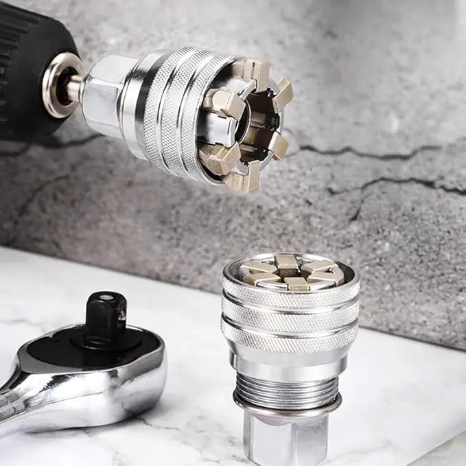 🔧 Multi-Use Socket Wrench, Durable Repair Tool for Home & Auto Maintenancedeal Father's Day Gift