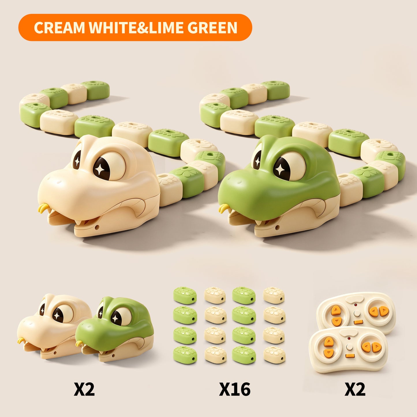 🐍 Remote Control Magnetic Snake Game – Grow, Race & Challenge