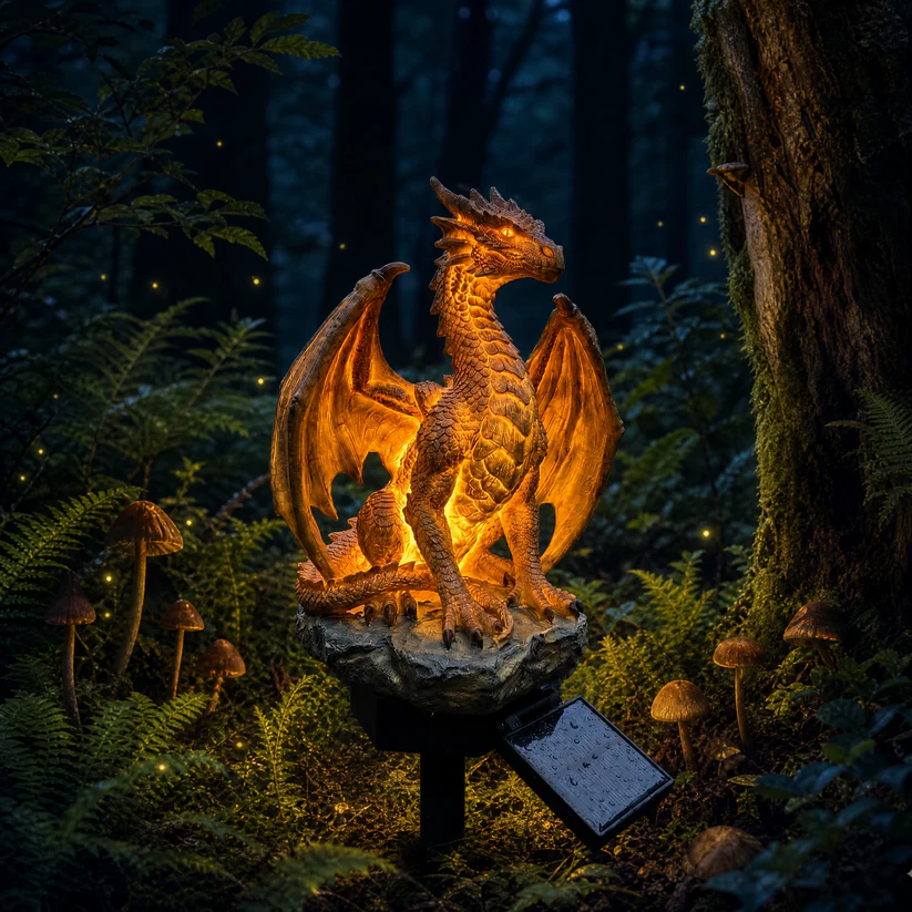 🐉Solar Dragon Garden Statue Light