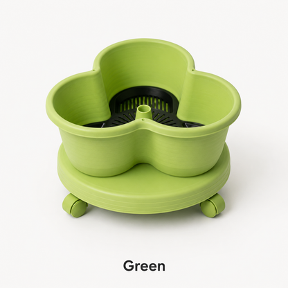 Stackable Vertical Planter with Wheels & Smart Drainage