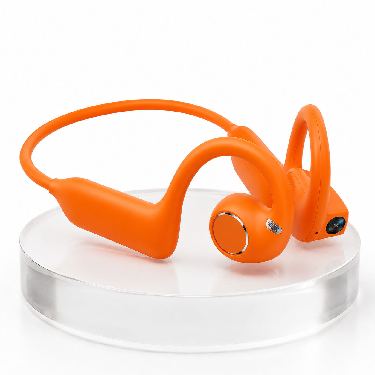 📸 AI Smart Open-Ear Camera Headset – Hands-Free POV Recording, Audio & Real-Time Translation