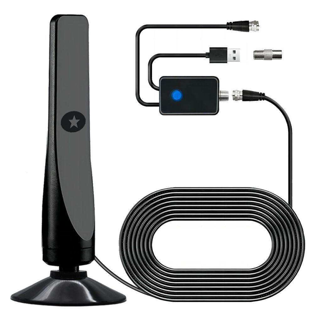 HD TV Antenna - NoSubscription, Easy Setup