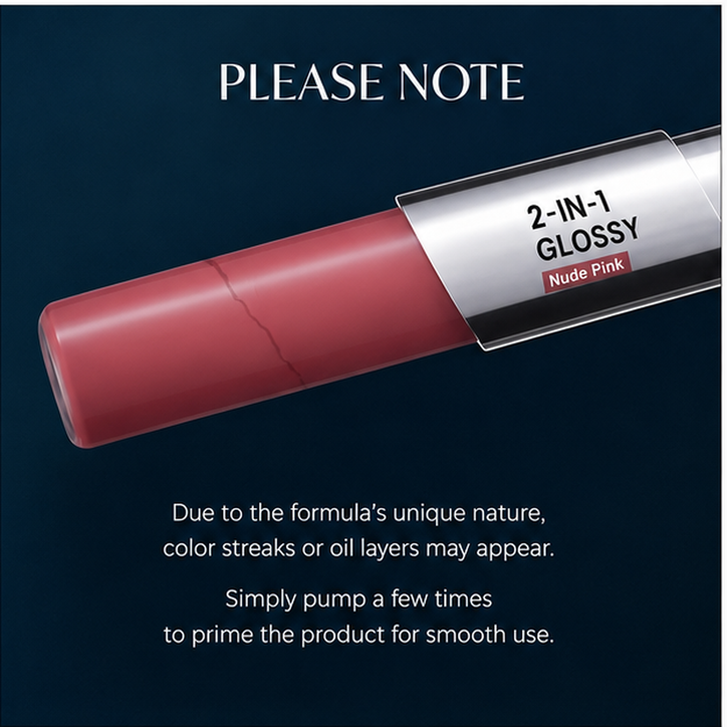 Dual-Ended Matte Lipstick & Clear Gloss | Perfect Twin Lip