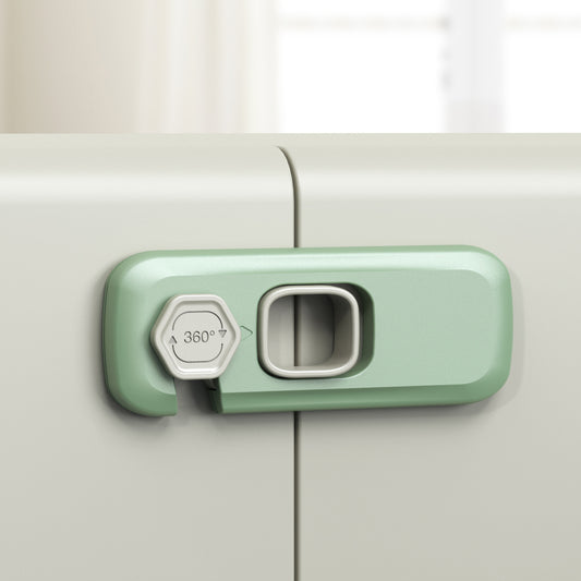 Child Safety Fridge Lock | Adhesive Cabinet & Drawer Lock