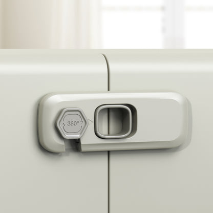 Child Safety Fridge Lock | Adhesive Cabinet & Drawer Lock