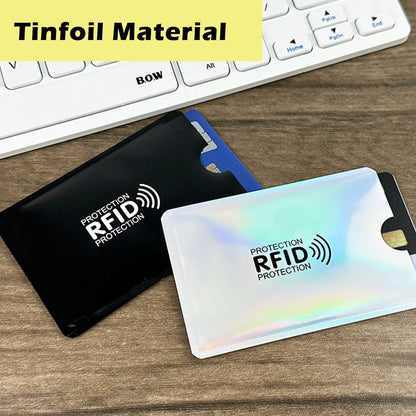 RFID Blocking Sleeves – Protect Your Cards from Electronic Theft (8-Pack)