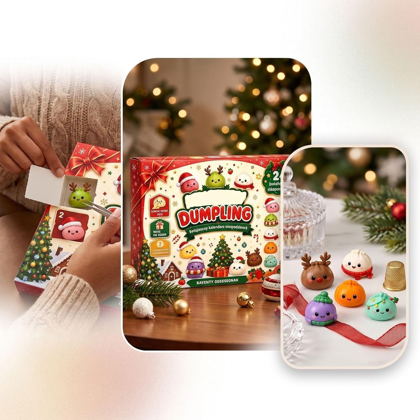 24-Day Squishy Advent Calendar | Christmas Surprise Toys
