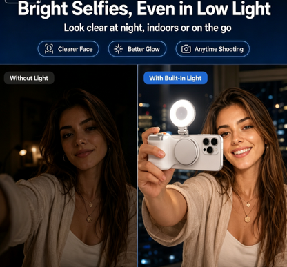Stop Taking Shaky, Dark Selfies — Shoot Clear, Steady Videos Anywhere