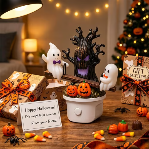 Summer Sale 49% OFF -  Halloween Ghost Tree LED Night Light