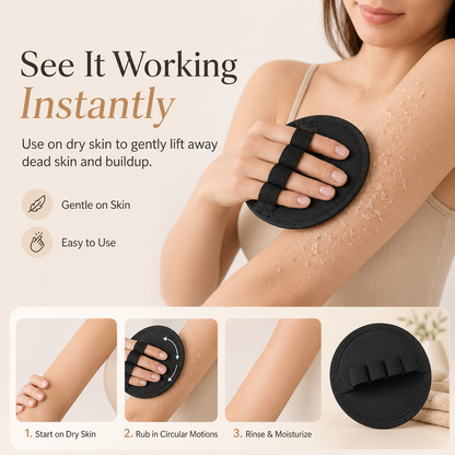 Gentle Grip Exfoliating Body Pad – Soft, Flexible & Non-Slip