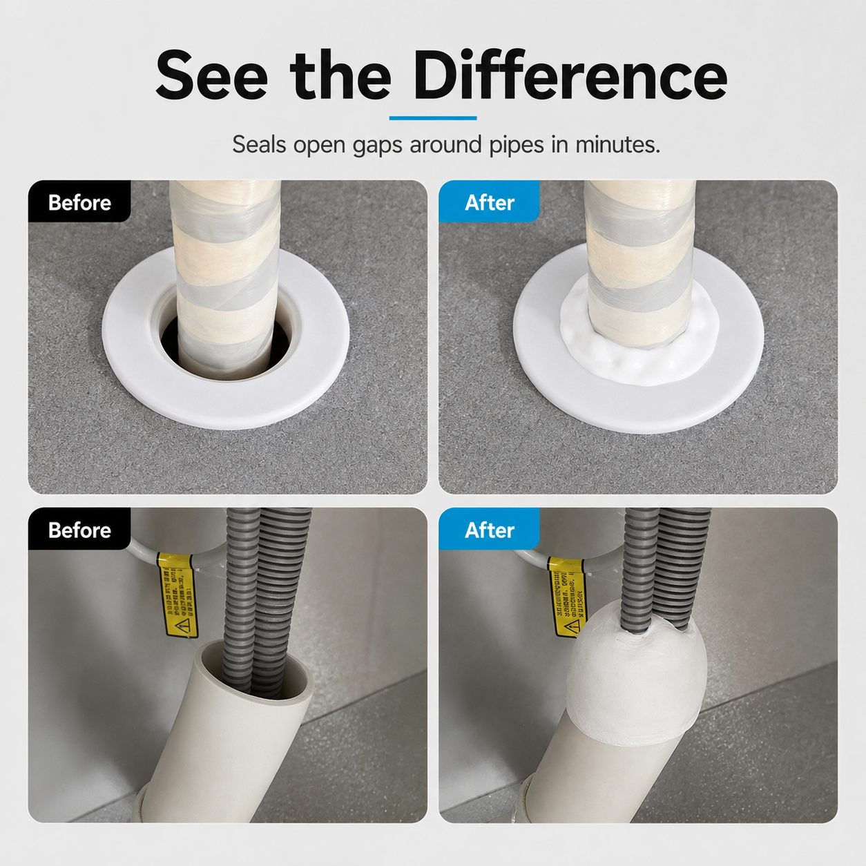 Moldable Sealant Clay – Pipe & Gap Sealing Filler