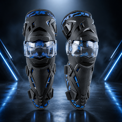 Motorcycle Knee & Shin Guards | Adjustable Riding Protection