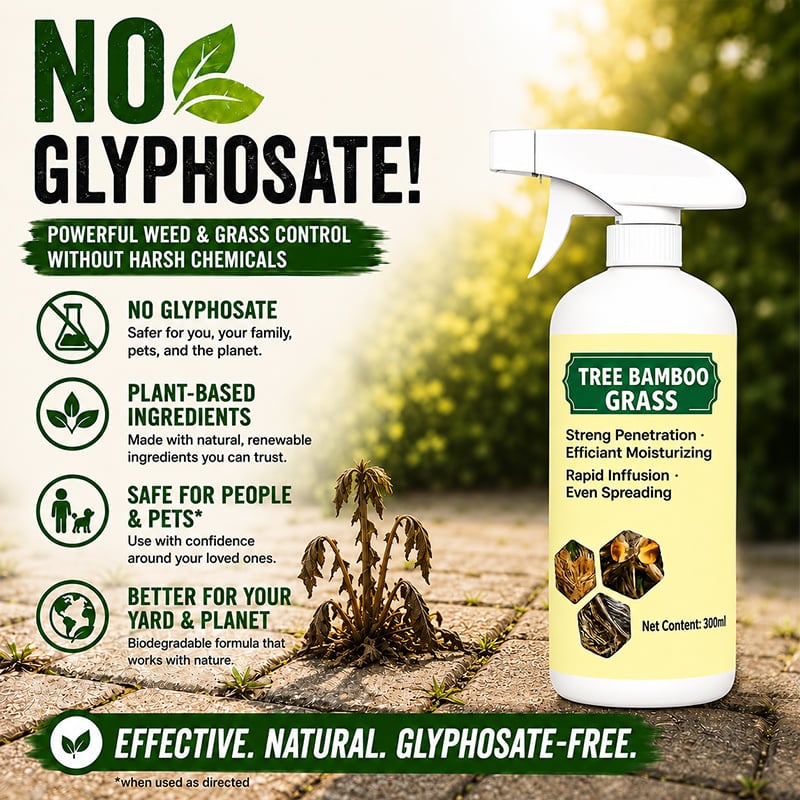 🔥2026 SALE - Fast-Acting Natural Weed & Grass Killer Spray