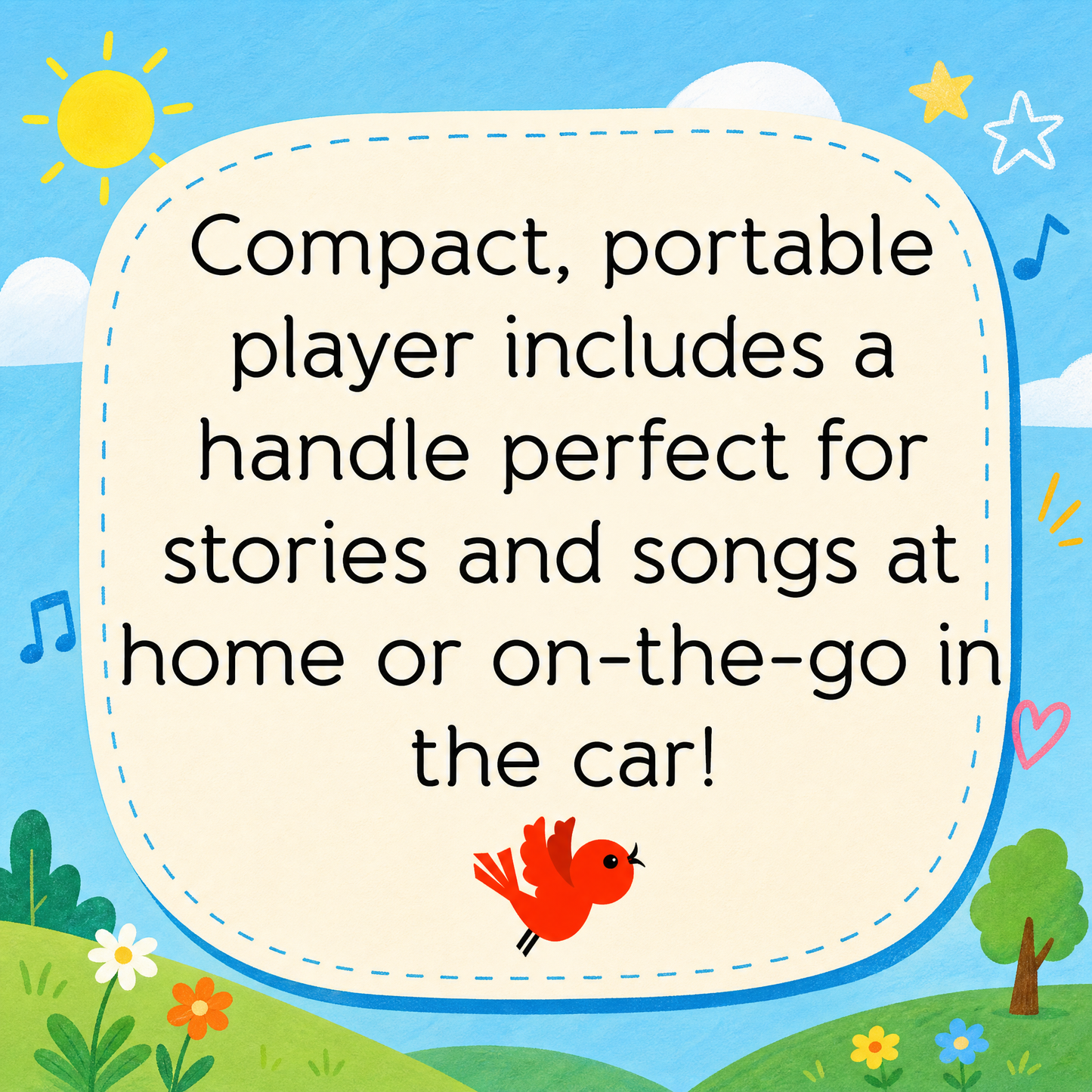Bible Stories and Songs: Portable Electronic Player with 11 Books