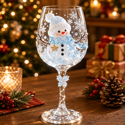 ✨🎁Christmas 3D Wine Glass Collection Gift Box Set🎁✨