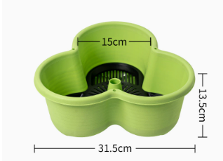 Stackable Vertical Planter with Wheels & Smart Drainage