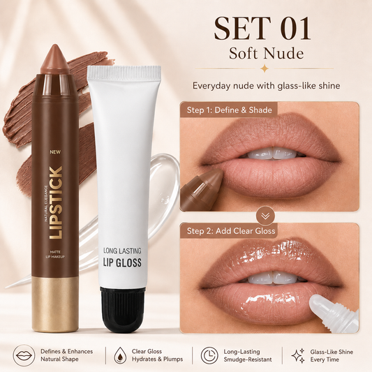 2-Step Ombre Lip Combo | 6 Wearable Shades