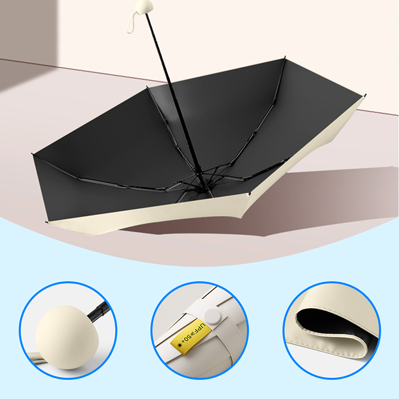 🔥HOT SALE 49% OFF – Pocket Umbrella | 5-Layer Black Coating