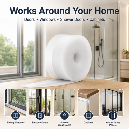 Weatherproof Door & Window Seal Strip – Stop Drafts, Dust & Water Gaps