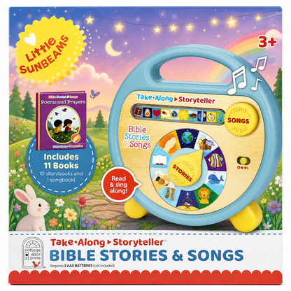 Bible Stories and Songs: Portable Electronic Player with 11 Books