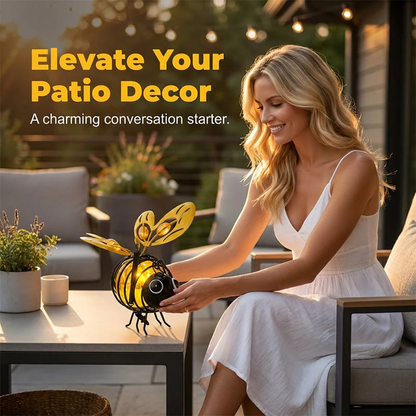 🌙🍃🪴49% OFF! Hanging Solar Bee Light – Warm Amber Glow, Flicker-Free, Perfect for Garden Parties, Camping, or Kids’ Rooms – Spread Joy Day and Night 🌞🌜