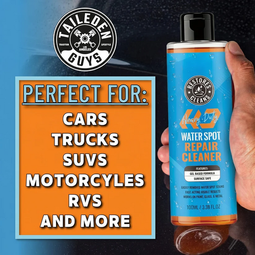Professional-grade water spot removal gel