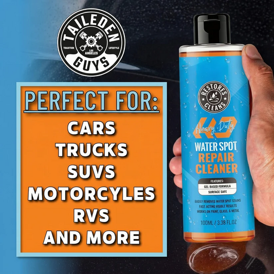 Professional-grade water spot removal gel