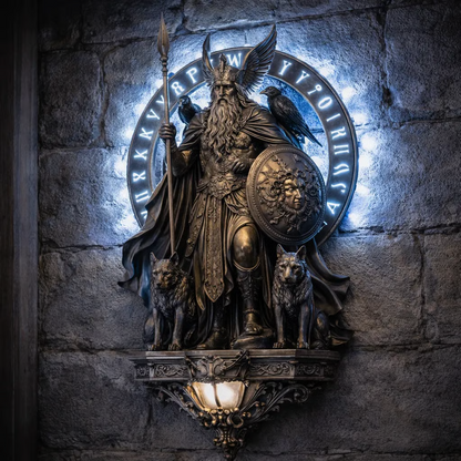 St. Michael Guardian Angel Wall Light