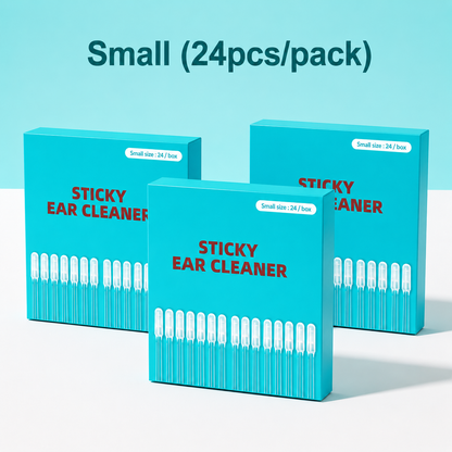 Reusable Sticky Ear Cleaning Swabs | Soft Silicone Tips
