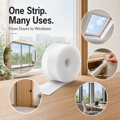 Weatherproof Door & Window Seal Strip – Stop Drafts, Dust & Water Gaps
