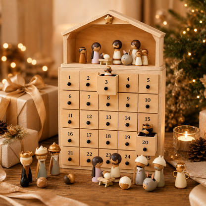 ✨ 24 Days to Christmas Nativity Advent Calendar – A Magical Countdown to Christmas