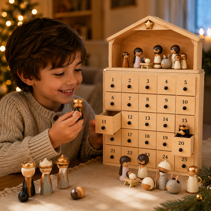 ✨ 24 Days to Christmas Nativity Advent Calendar – A Magical Countdown to Christmas