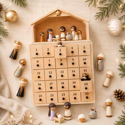 ✨ 24 Days to Christmas Nativity Advent Calendar – A Magical Countdown to Christmas