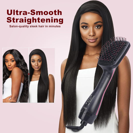 🔥LAST DAY 49% OFF-2 in 1 Comfort Comb Design Multifunctional Hair Dryer