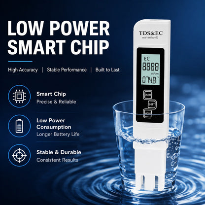 Portable Water Quality Tester – Quick Water Check for Home & Travel