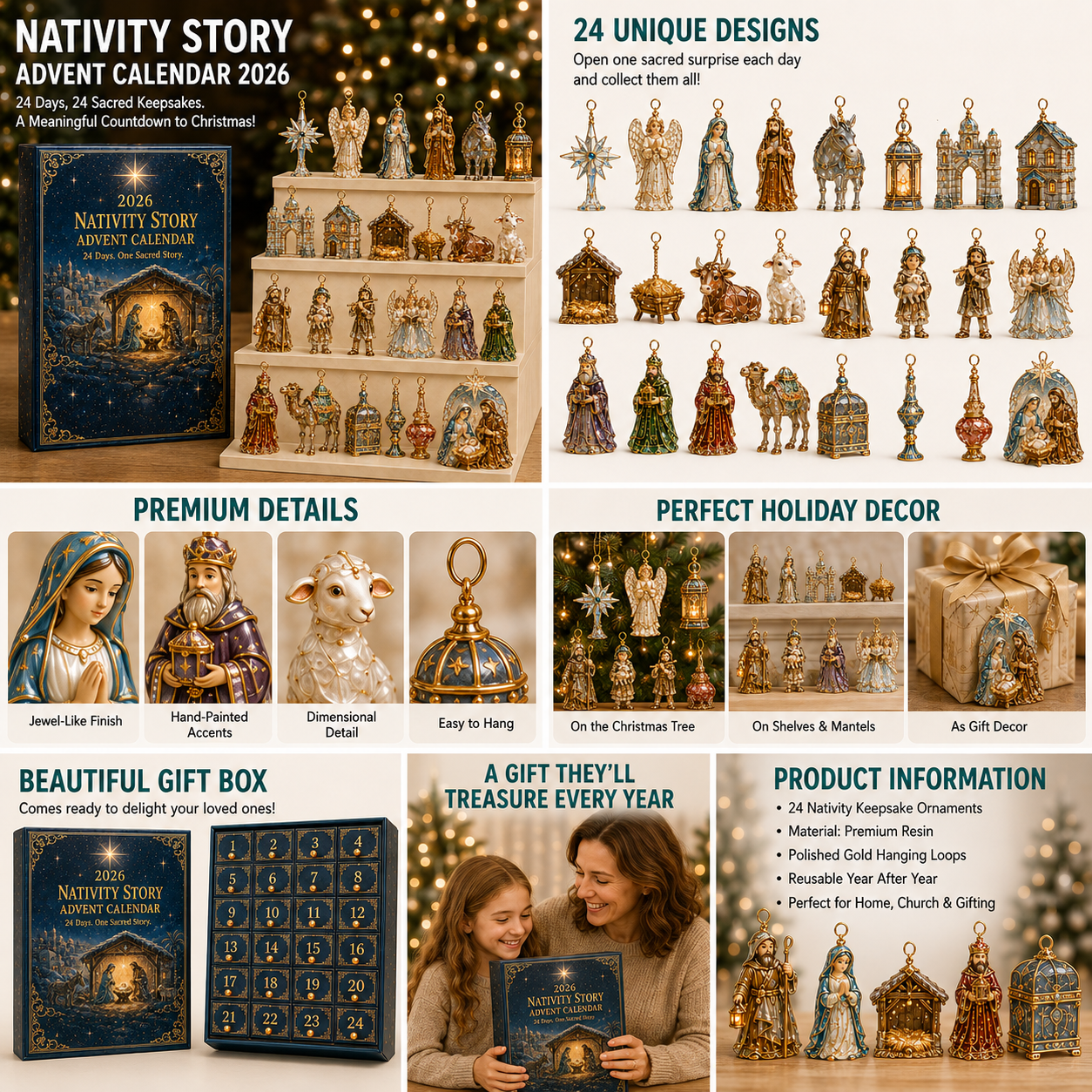 🔥✨⏰ Limited anniversary edition✨49% OFF!🔥2026 Advent Calendar: The Coming of Jesus