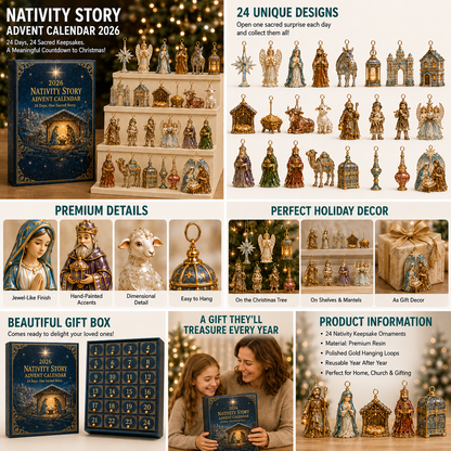 🔥✨⏰ Limited anniversary edition✨49% OFF!🔥2026 Advent Calendar: The Coming of Jesus