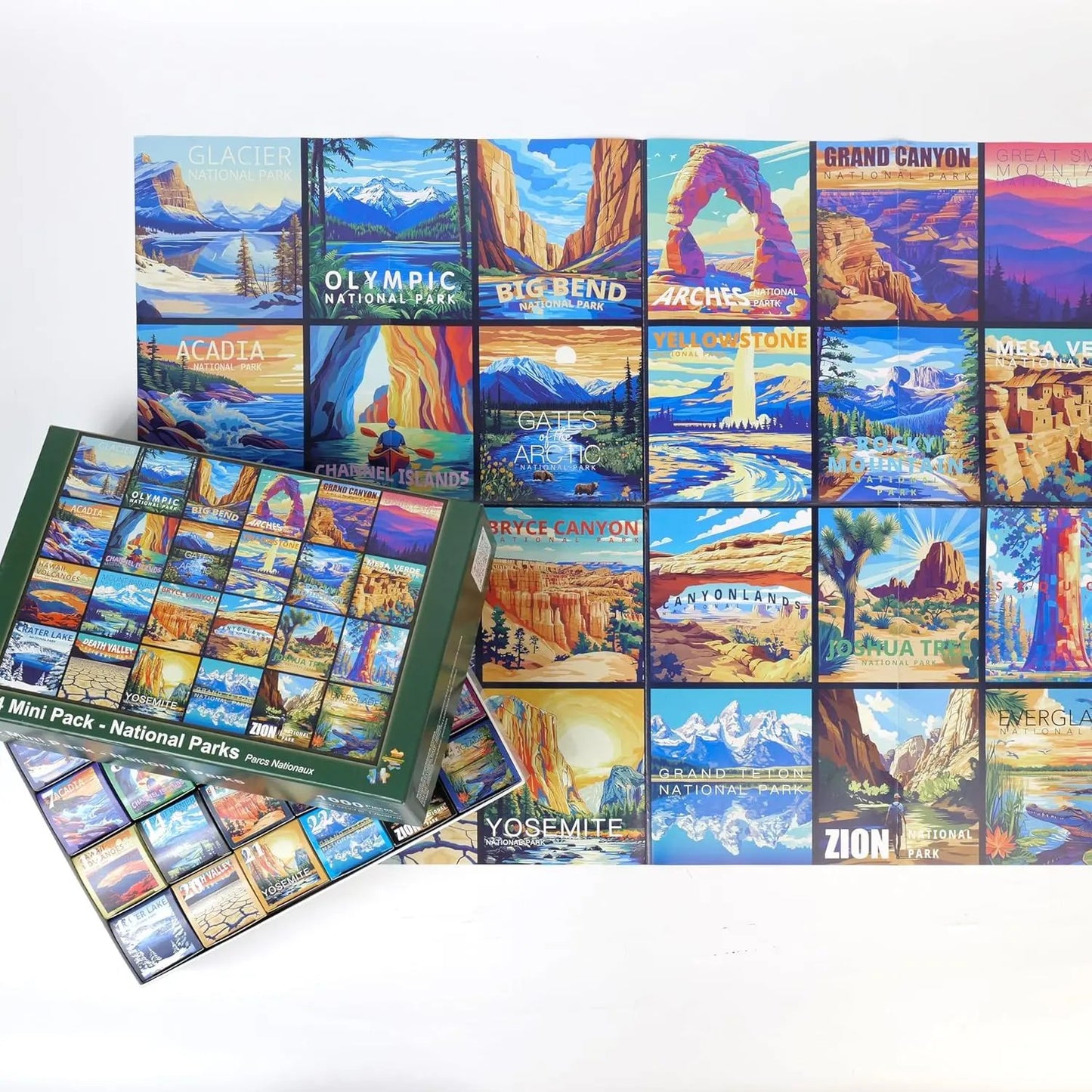 Travel Advent Calendar | National Parks & Global City Tour