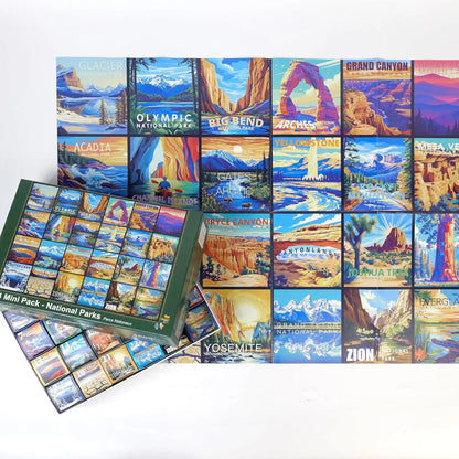 Travel Advent Calendar | National Parks & Global City Tour