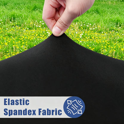 Stretch Fabric Table Top Cap Cover – Elastic Edge, Waterproof & Reusable
