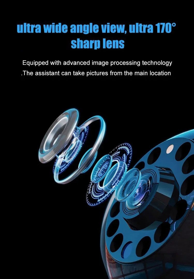 2026 Mini Magnetic WiFi Camera | Built-In Battery & Live View