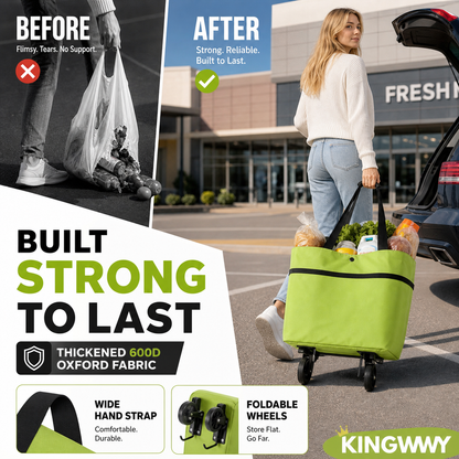 Foldable 2-in-1 Shopping Bag