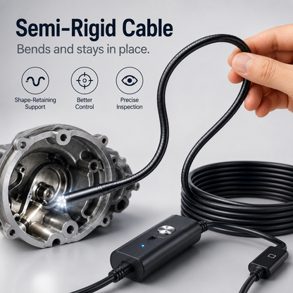 HD Endoscope Inspection Camera | 2M 5M 10M Waterproof Probe