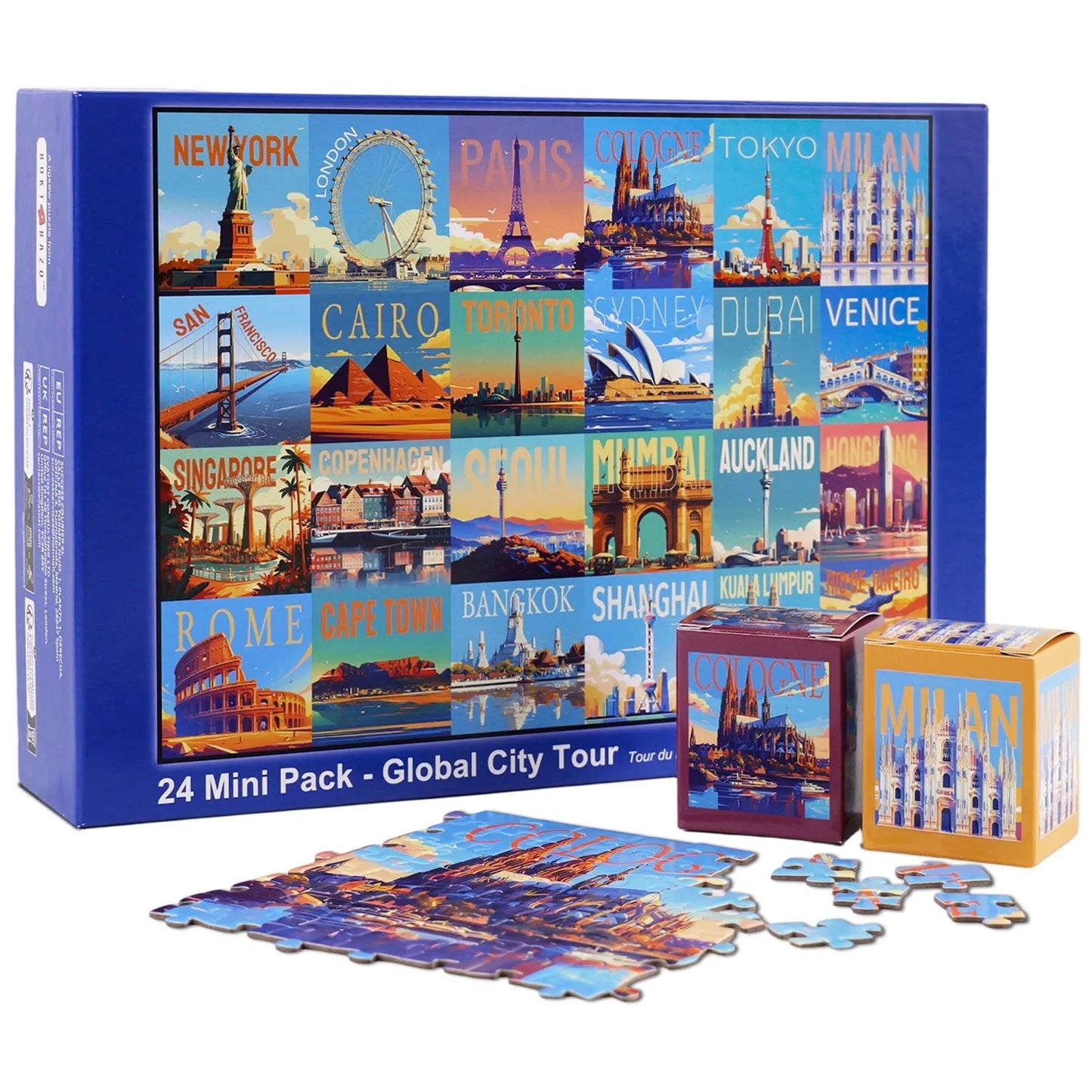 Travel Advent Calendar | National Parks & Global City Tour