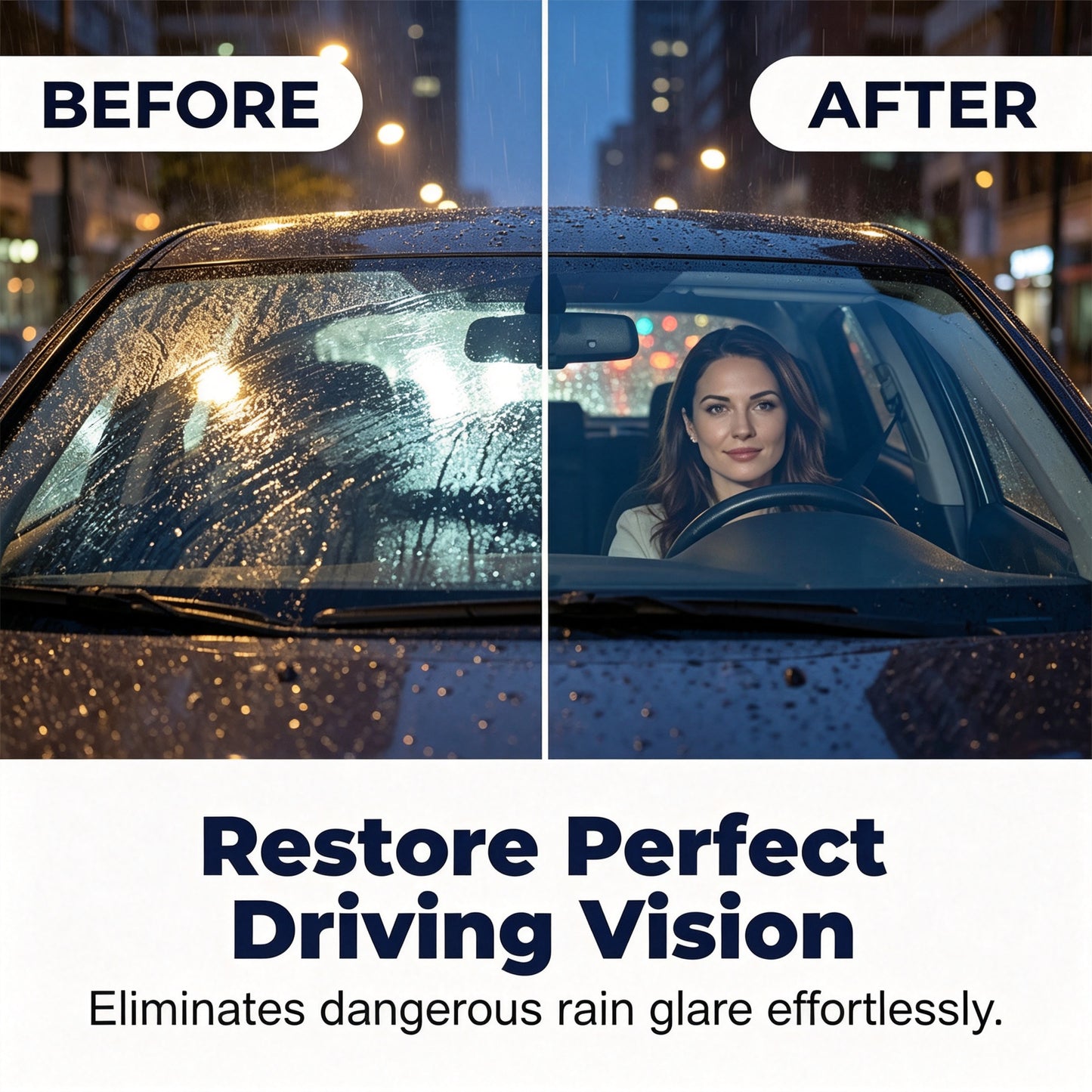 Car Glass Oil Film Removal Wipes