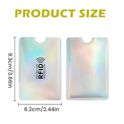 RFID Blocking Sleeves – Protect Your Cards from Electronic Theft (8-Pack)