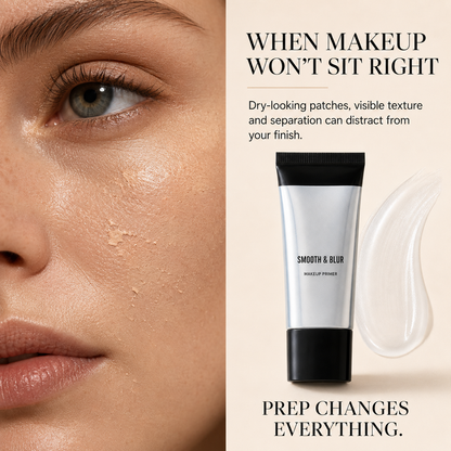 Smooth & Blur Makeup Primer – Water-Resistant Long-Wear Base